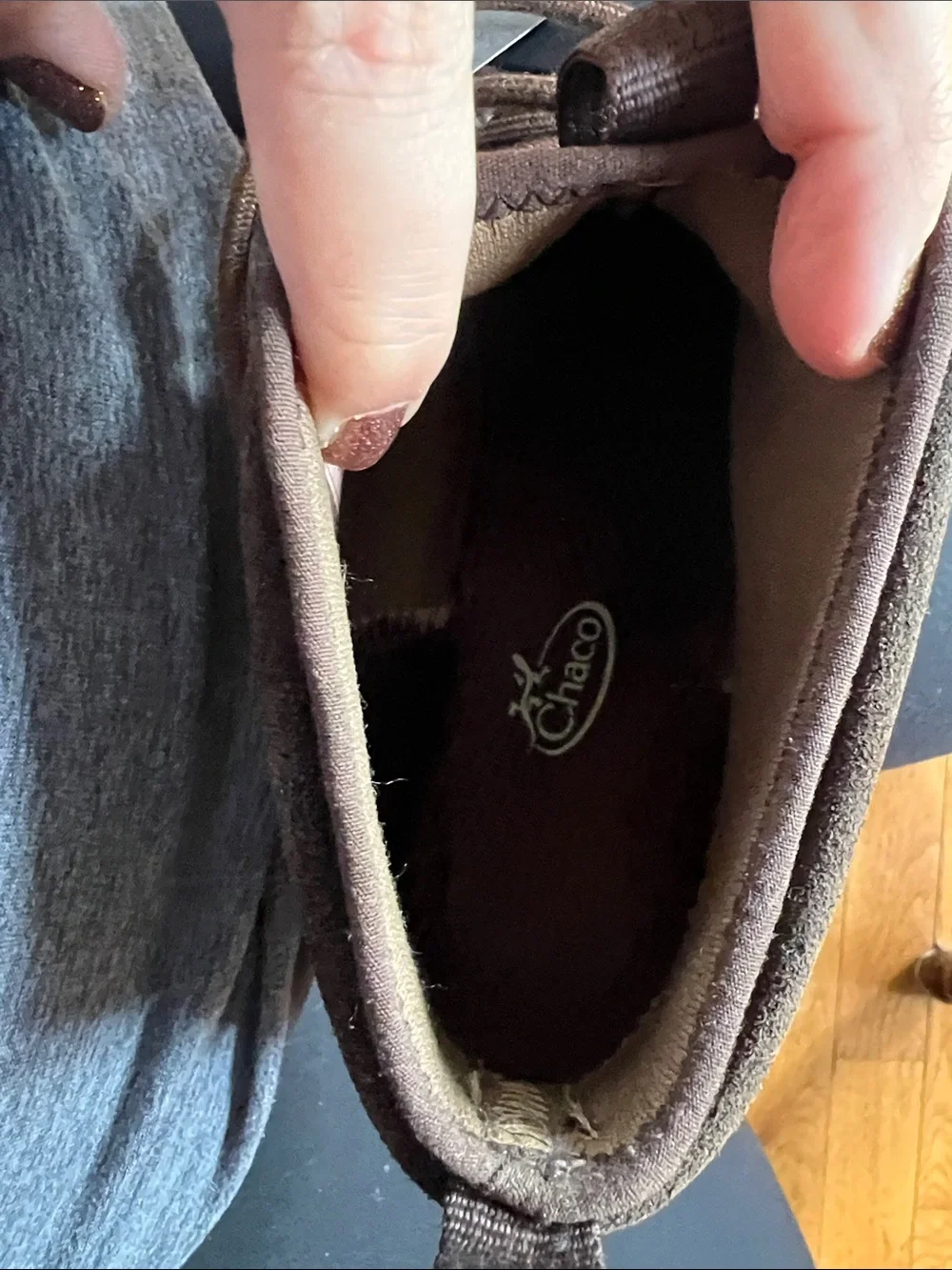 Chaco Men's Black and Brown Leather Chukka Boots